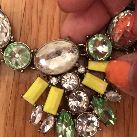 J crew Vintage looking statement necklace - Picture 3 of 4